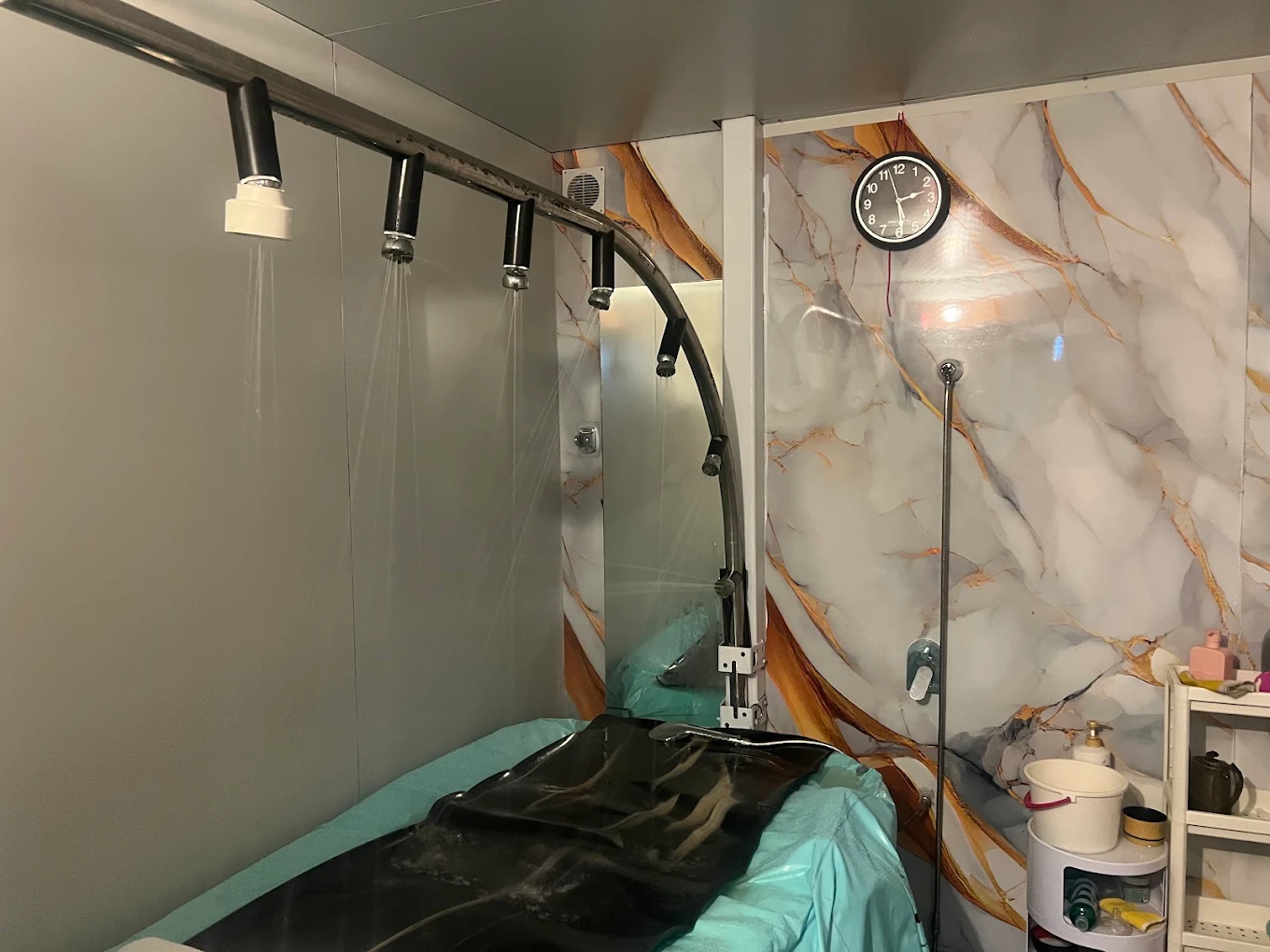 Vichy shower room at Amy Bath House